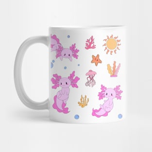 Axolotl Sticker Pack Mug